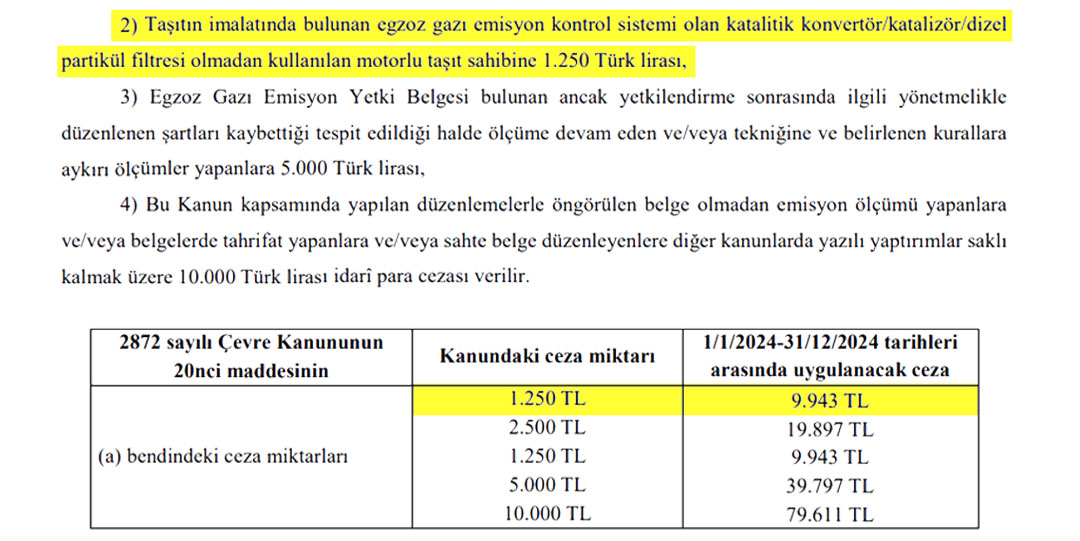 DPF İptali Yasak - Dikkat Uyarısı